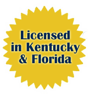 Licensed in Kentucky & Florida